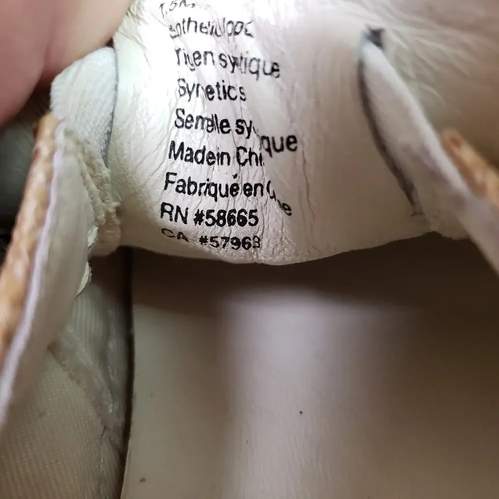 No brand tan woven